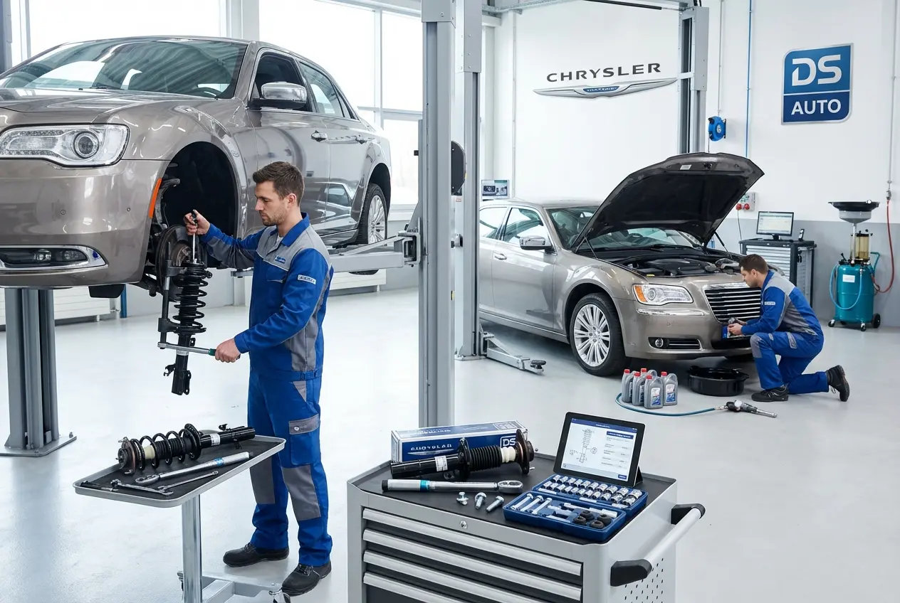 Замена амортизаторов Chrysler в автосервисе DS Auto, Жуковский
